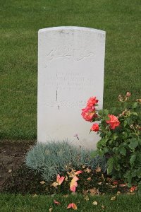 Les Baraques Military Cemetery Sangatte - Malad Mahran, 